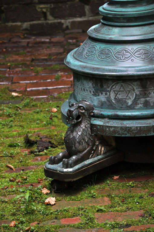 Cast 19th Century Lifesize Bronze Eagle Lectern