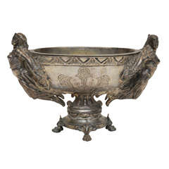 Russian Nickelled Bronze Centerpiece 2