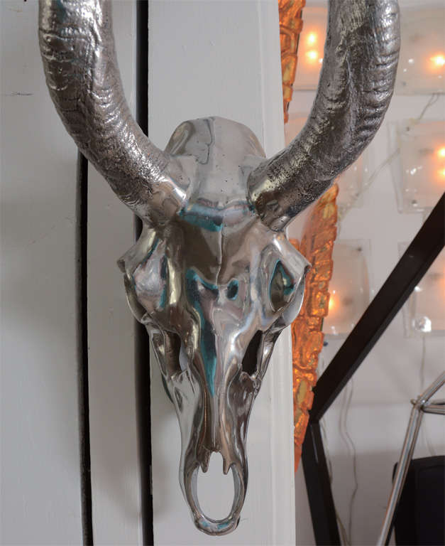 Arthur Court Kudu aus Aluminium im Zustand „Hervorragend“ im Angebot in Bridgehampton, NY
