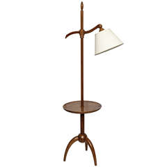 1940s Art Moderne Floor Lamp Attributed to Robsjohn-Gibbings 12