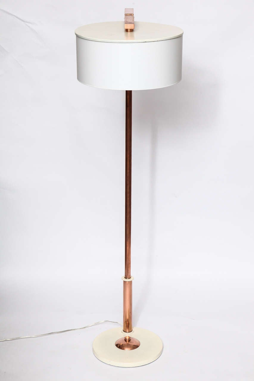 1930s American Modernist Floor Lamp by Kurt Versen 4