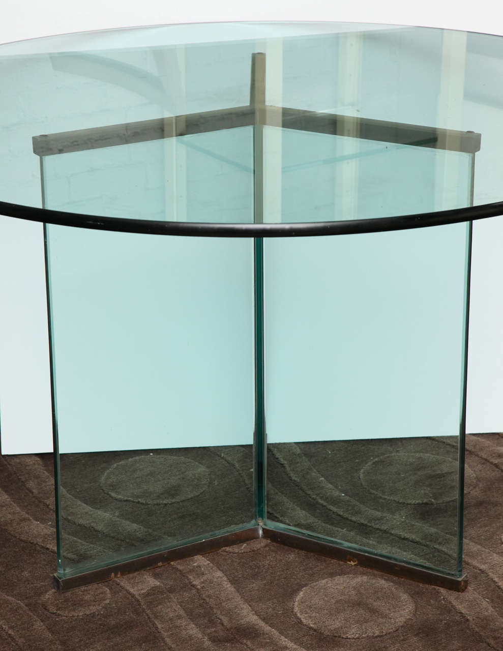 American Pace Glass Table