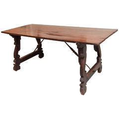 Antique 18th Century Italian Refectory Table
