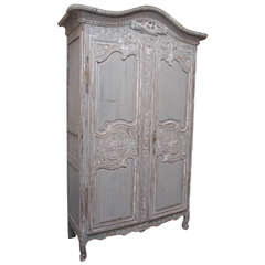 Belle Epoch Painted Armoire