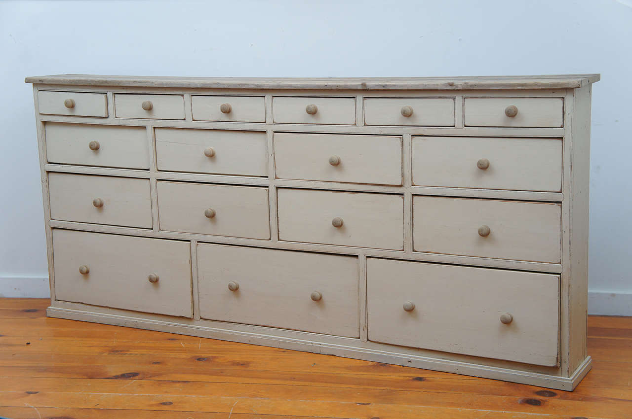 We love multi drawer pieces at Painted Porch and particularly when they are not deep. At 10