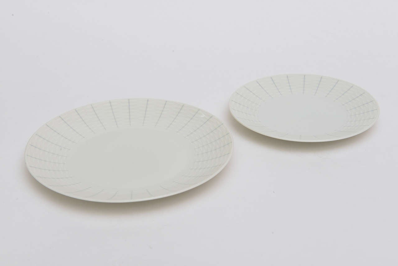 German Collection of Serveware Raymond Loewy for Rosenthal Porcelain, China 