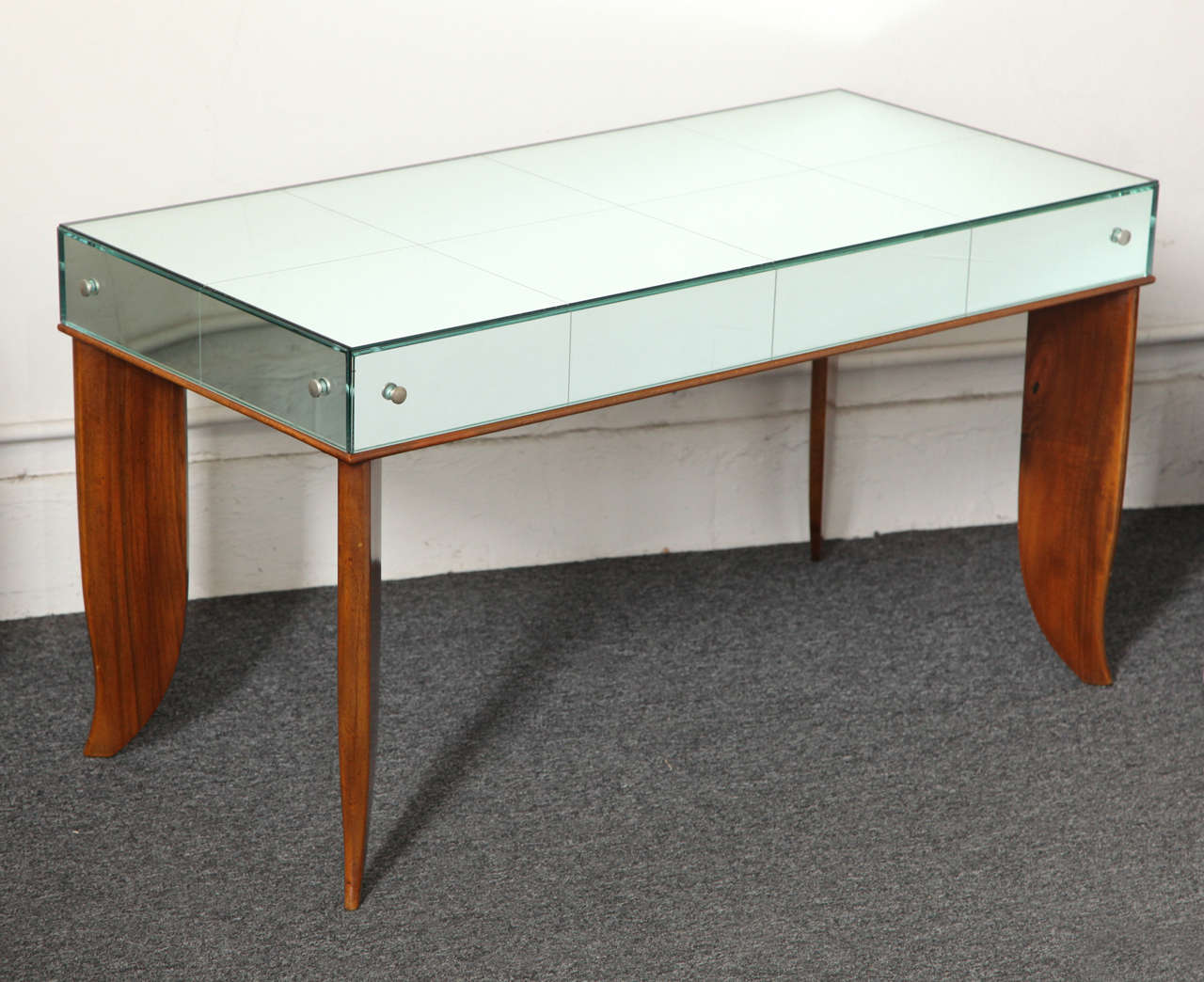1930s Italian Mirrored Cocktail Table