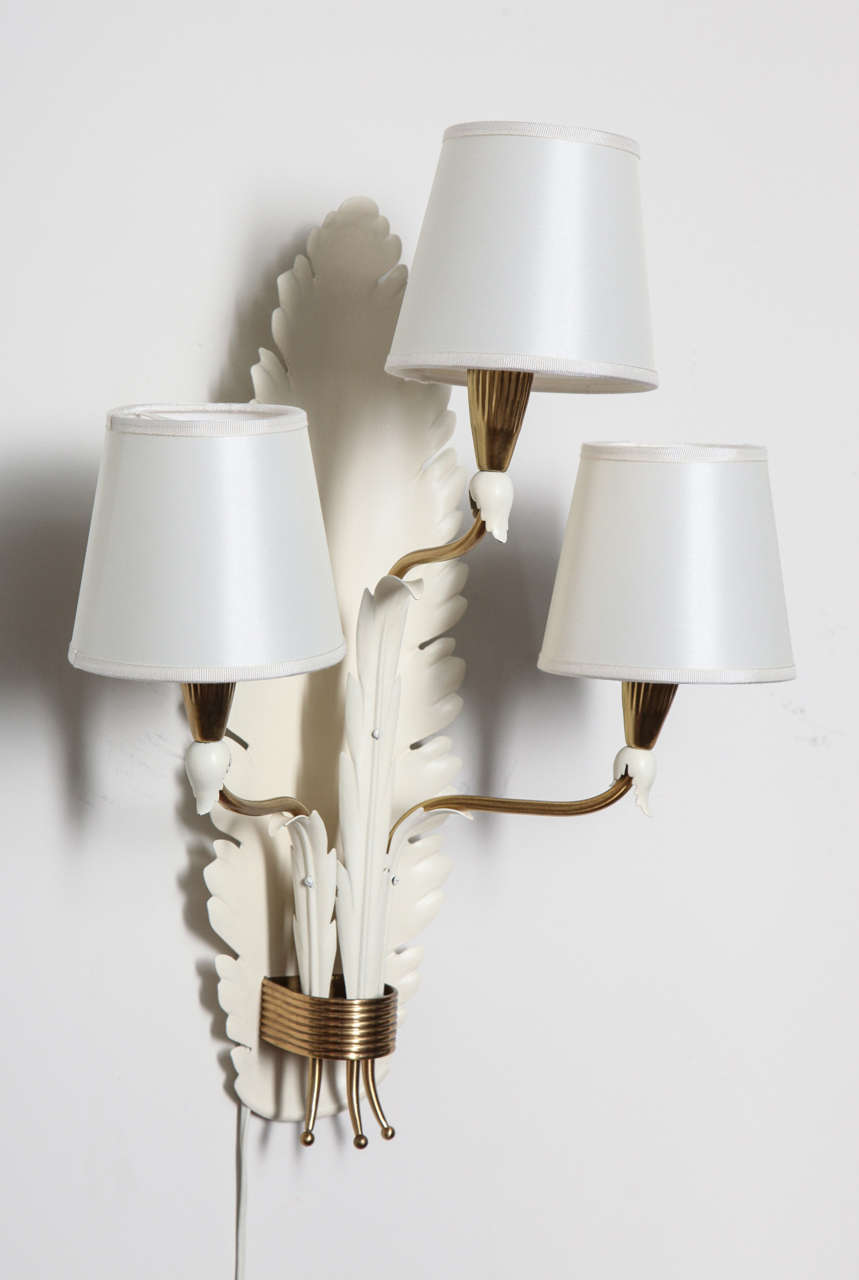 Neoclassical Revival Arteluce Sconces Designed by Gino Sarfatti Made in Italy For Sale