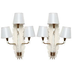 Arteluce Sconces Designed by Gino Sarfatti Made in Italy