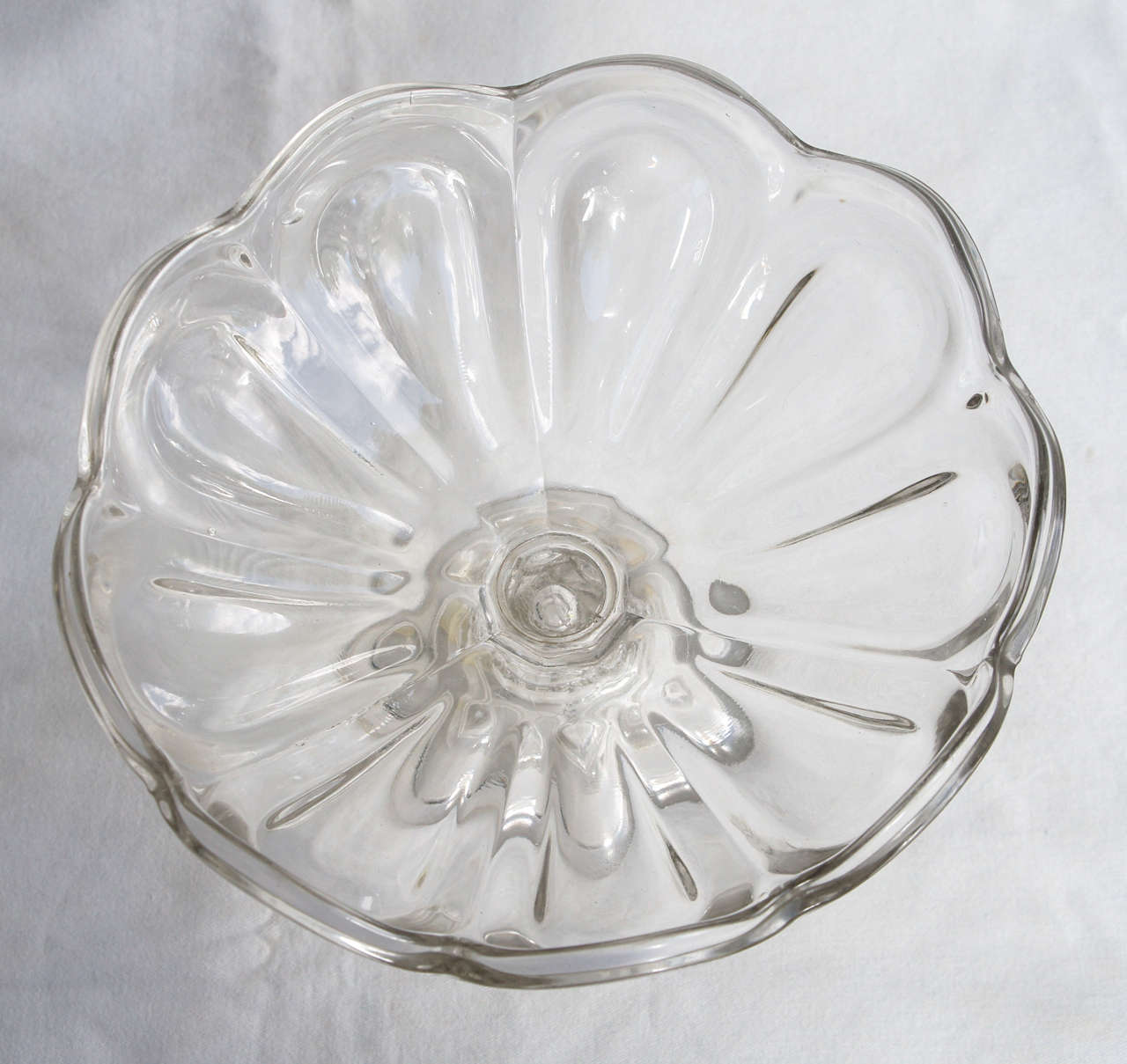 Federal Glass Compote For Sale