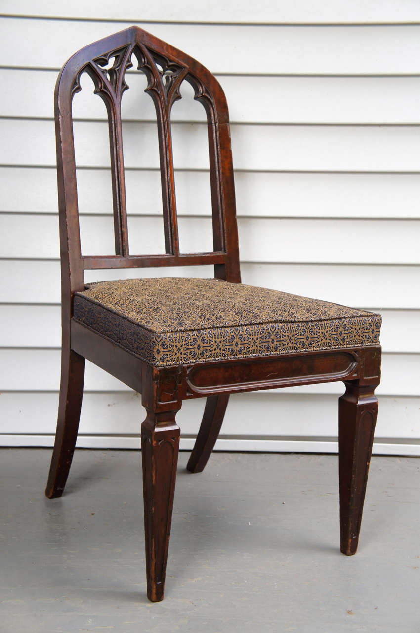American Regency Carved Chair
