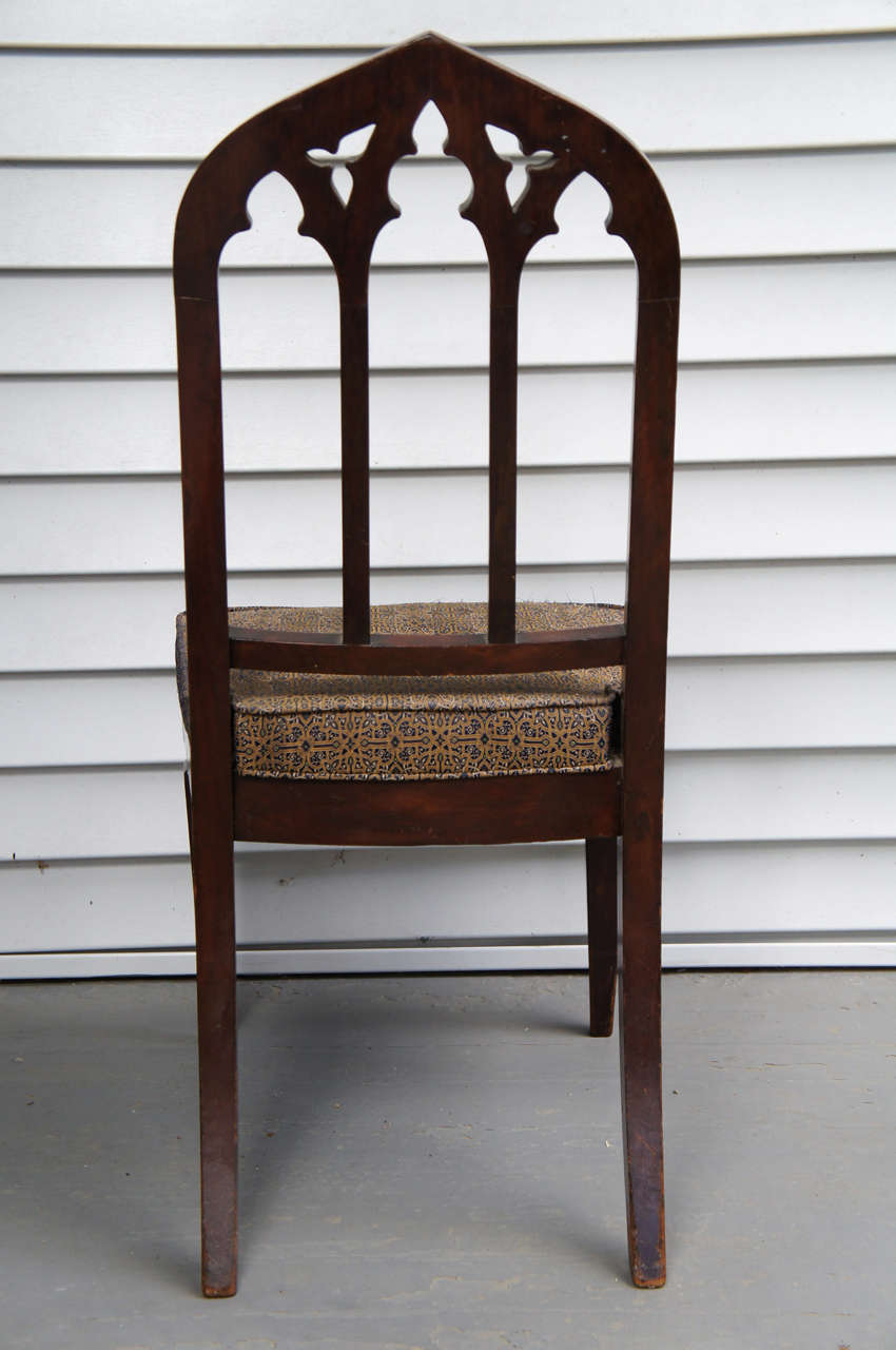 19th Century Regency Carved Chair