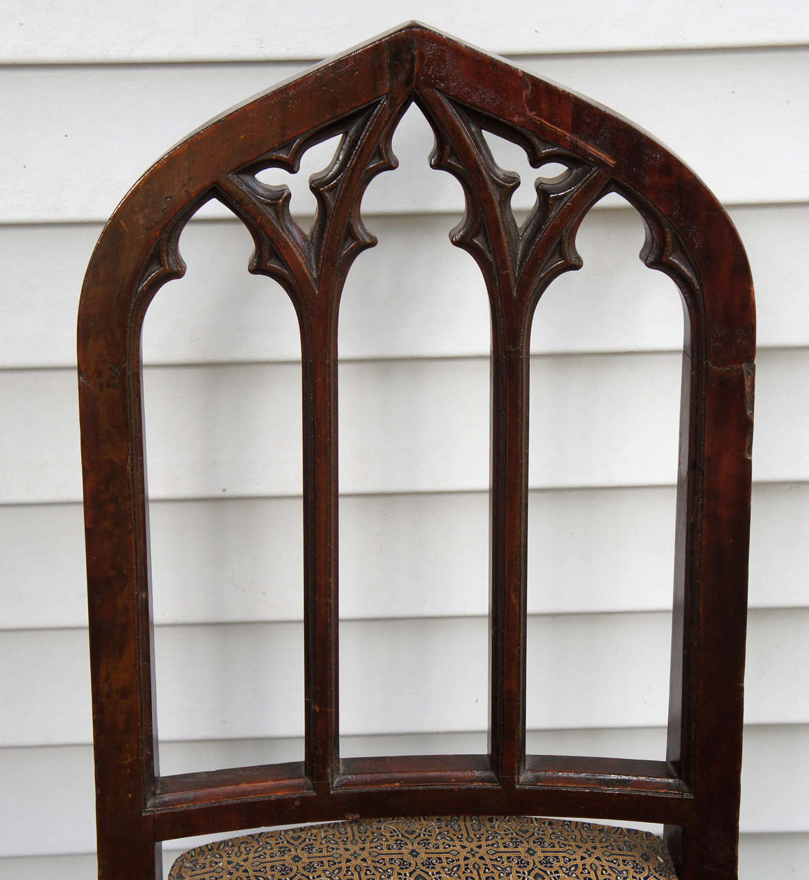 Mahogany Regency Carved Chair