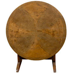 19th Century French Tilt-Top Wine Tasting Table