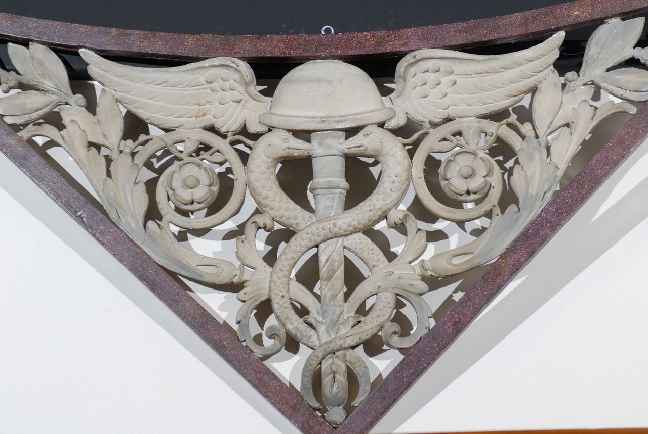 Pair of 19th Century Architectural Wall Hangings in Painted Finish For Sale at 1stDibs