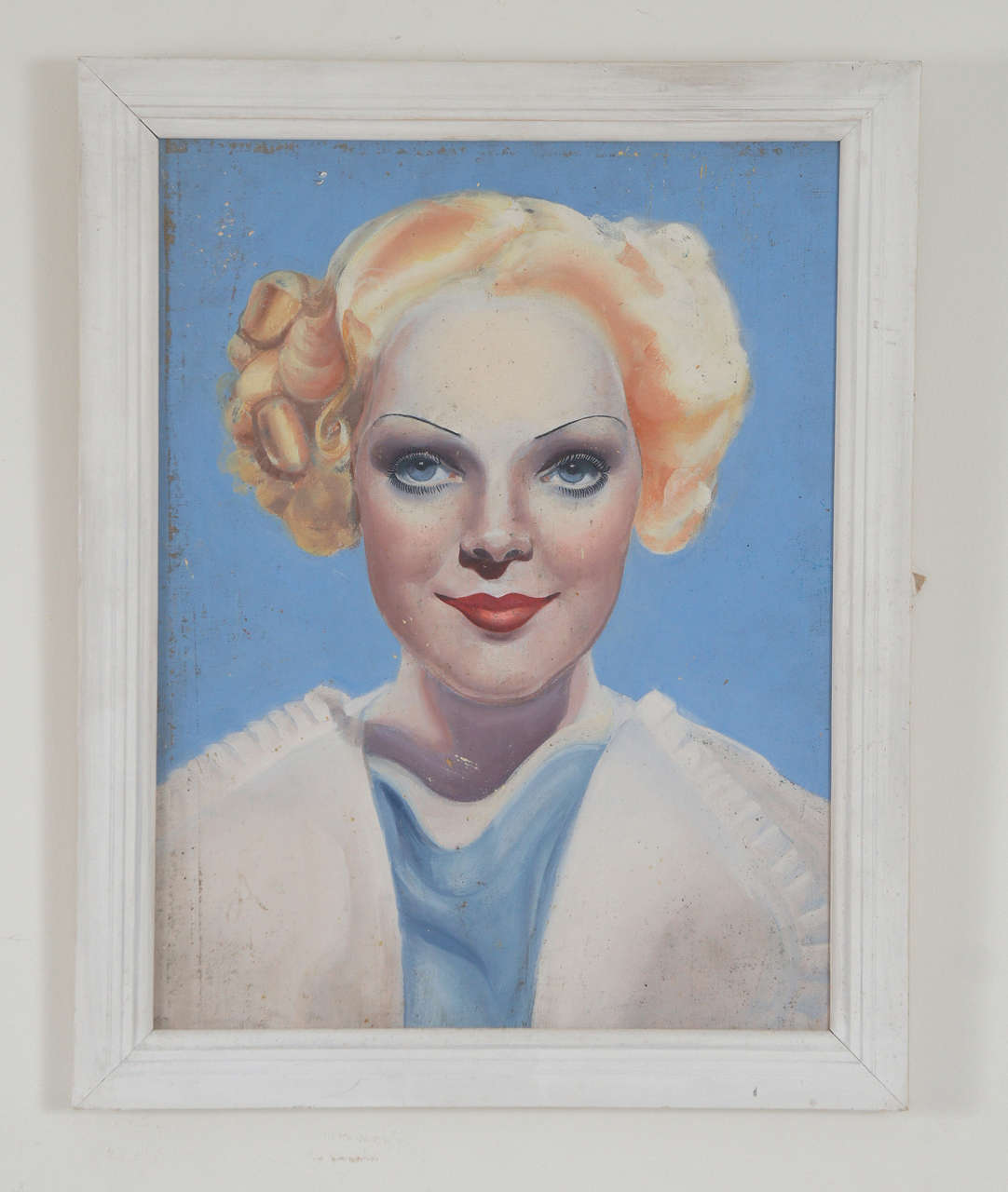A highly Hollywood portrait of Alice Faye.
