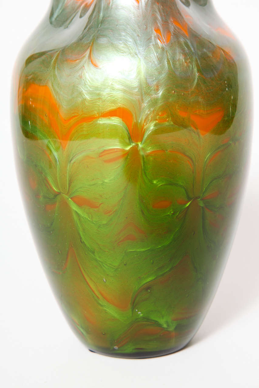 Art Nouveau Loetz Titania Vase, 1904 For Sale