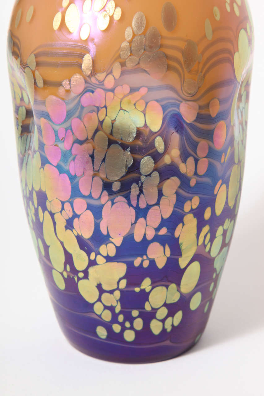 Art Nouveau Loetz Cytisus Vase, 1902, Austria