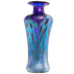 Loetz Tall Phanomen Vase, 1900