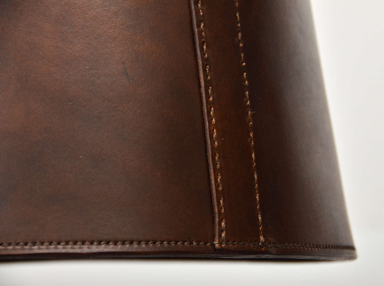 Contemporary Custom Leather Pendant Light