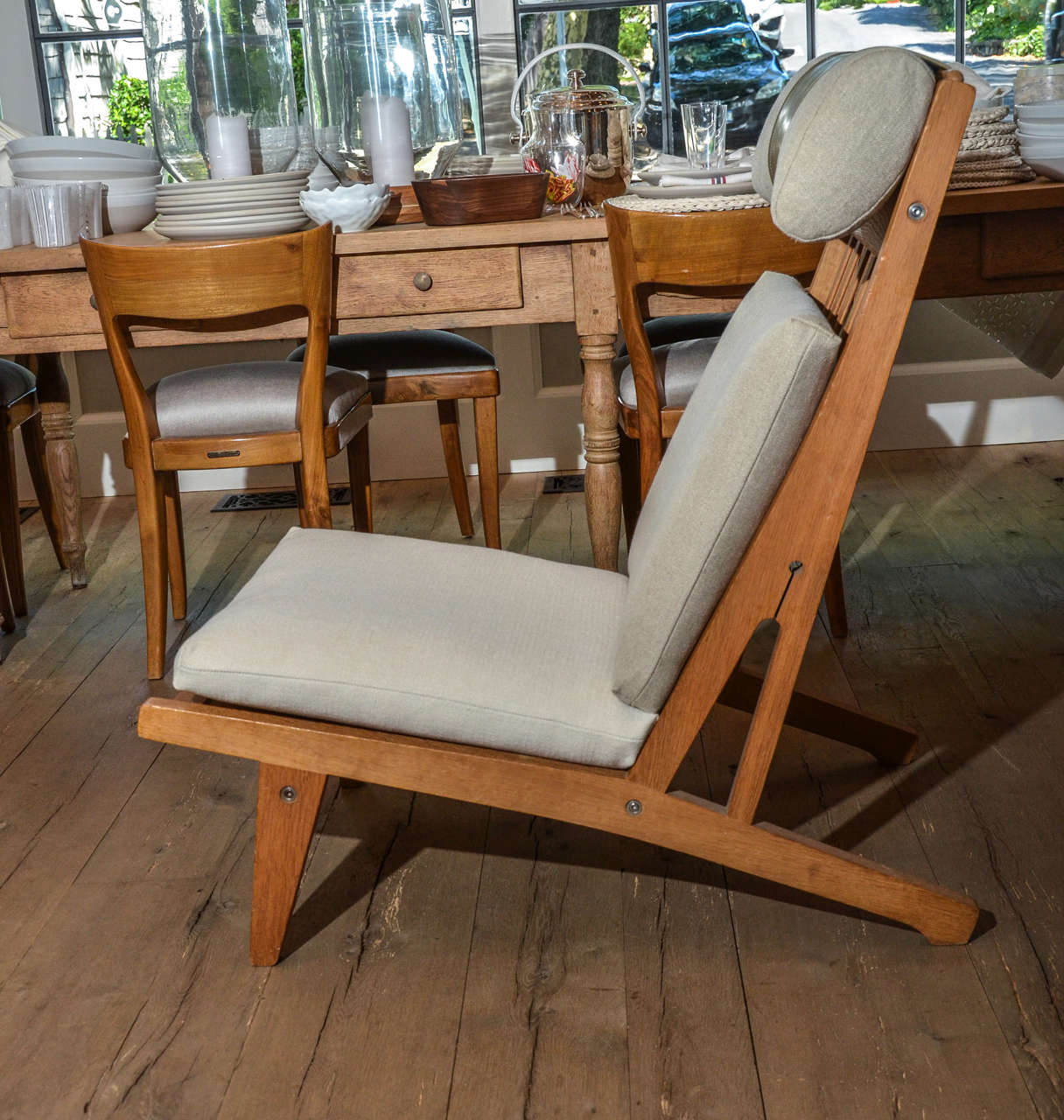 Mid-Century Danish Deck Chair by Hans Wegner 1