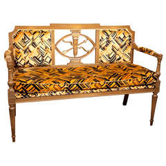 French Neoclassical Style Settee