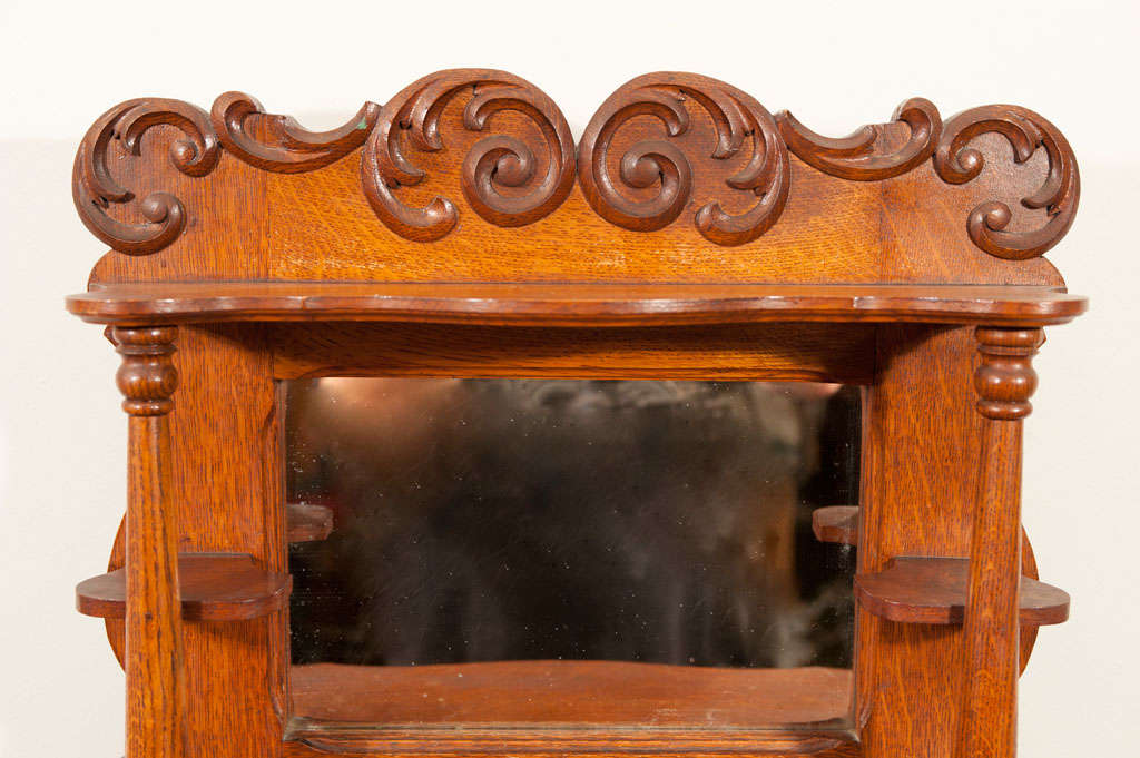 Apprentice Model or Salesman's Sample Miniature Oak Sideboard For Sale 2