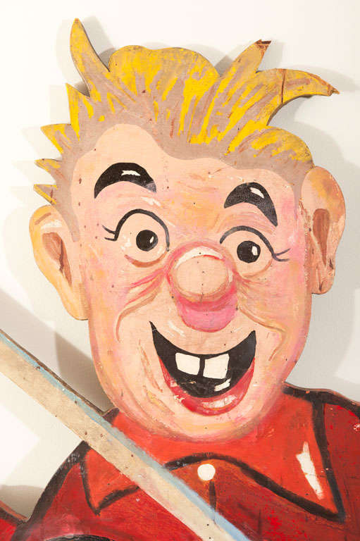 Wood Large Carnival Cut Out Figure