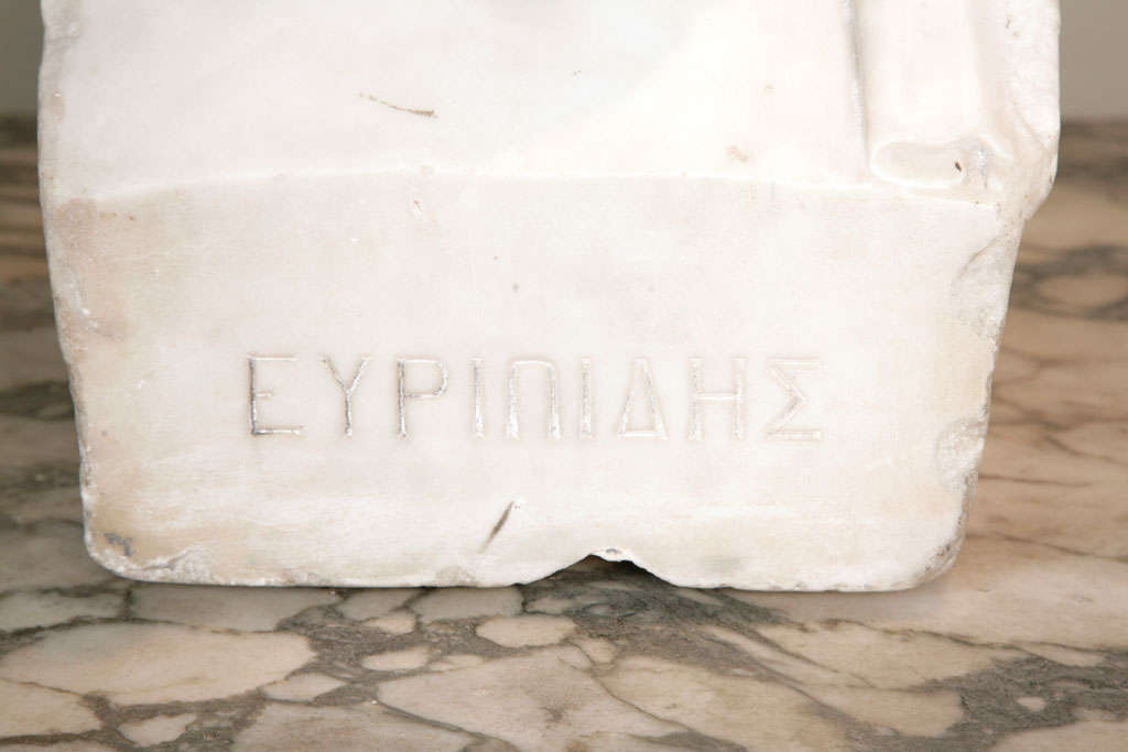 euripides bust