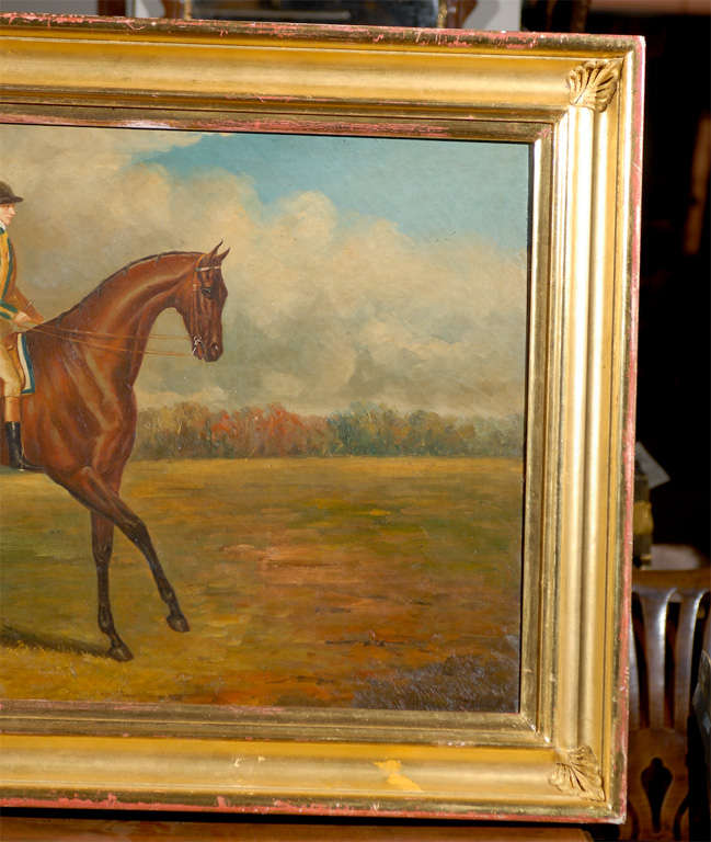 horse oil paintings antique