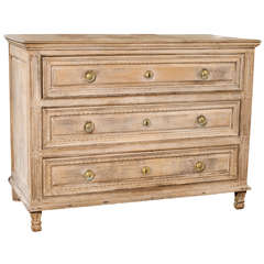 Flemish Bleached Commode