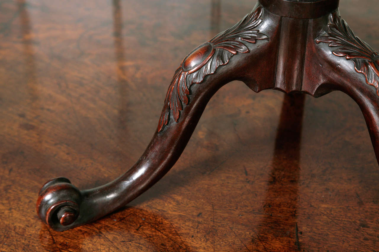 A Late George II Mahogany Kettle Stand In Excellent Condition In London, GB