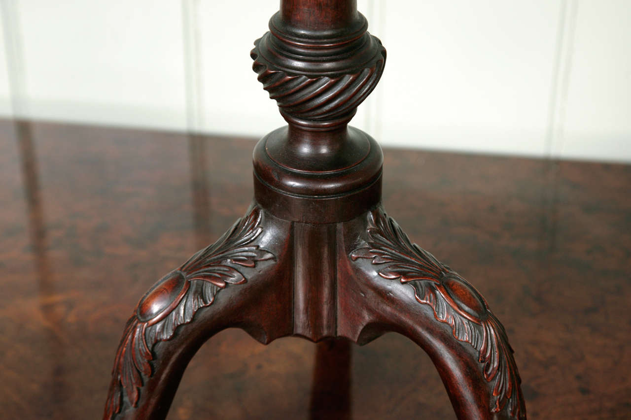 18th Century A Late George II Mahogany Kettle Stand