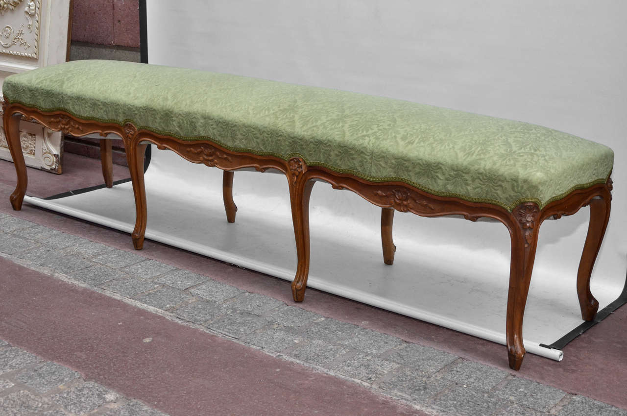 French Long bench Louis XV style