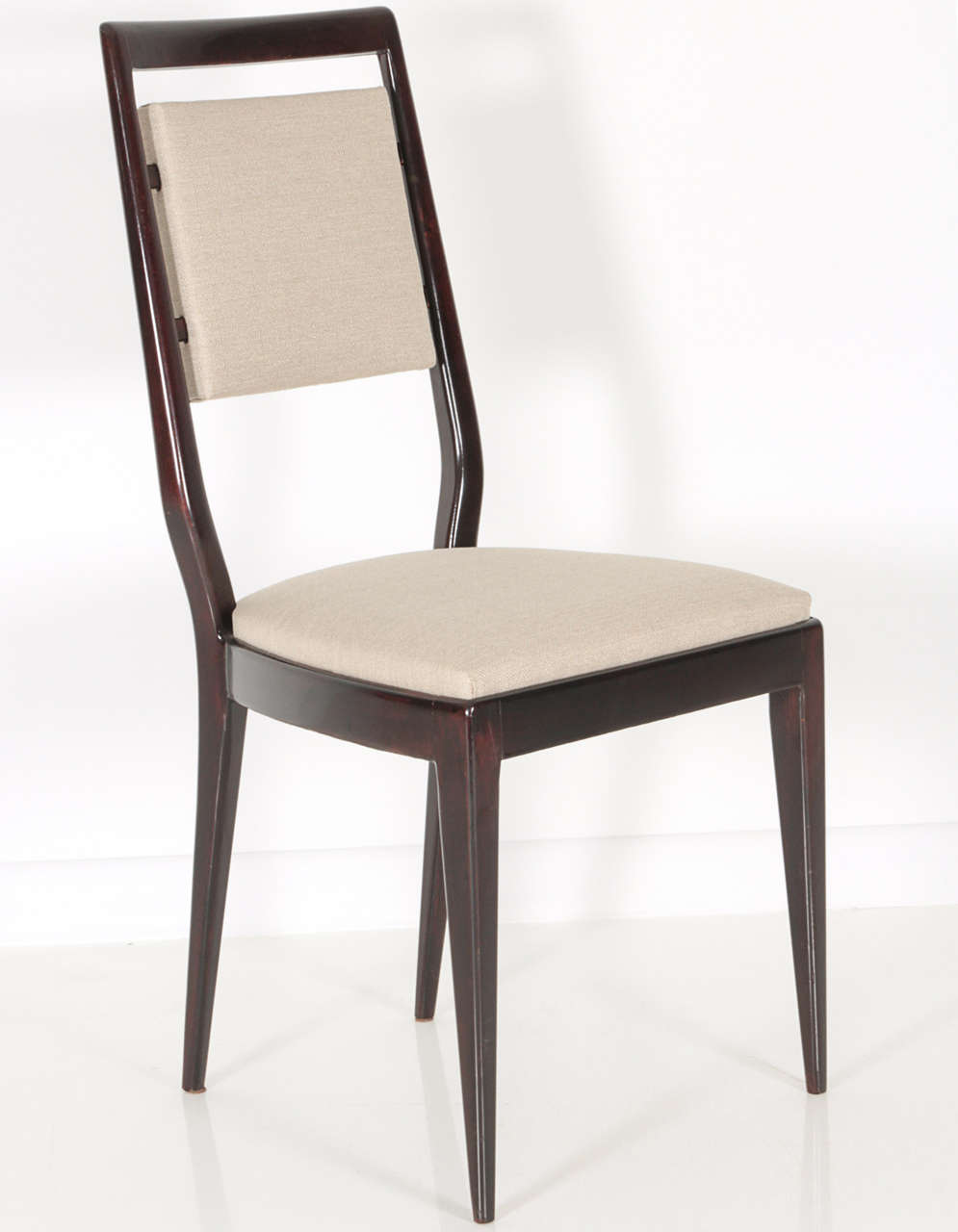 Elegant Six Dining Chairs Style of Ico Parisi 2