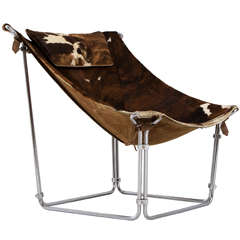 Kwok Hoi Chan buffalo lounge chair