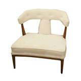 Pair of Curved Back Chairs