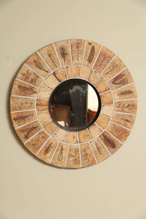 French Roger Capron Mirror