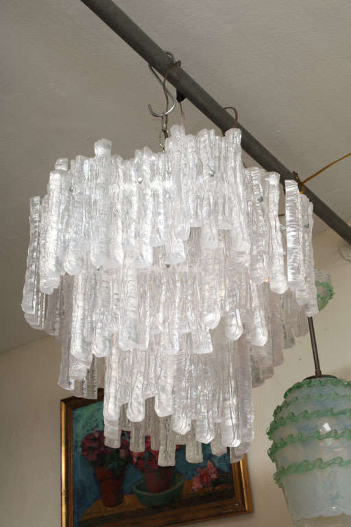 1960's elegant lucite light