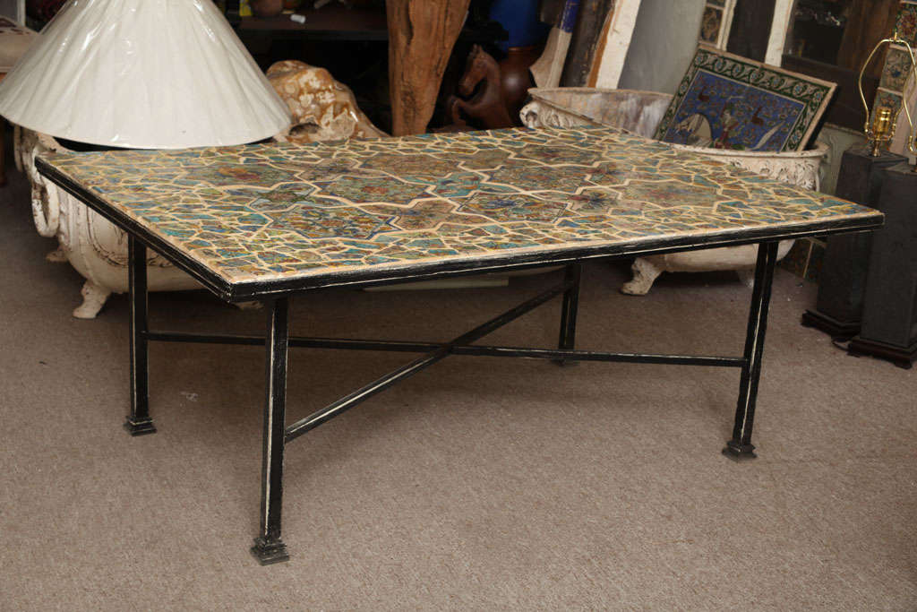 Palm  Beach Persian Tile Coffee Table