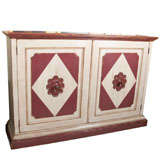 PAINTED TALL BUFFET PAINTED TALL BUFFET