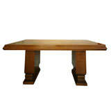 1940s French Parquetry Dining Table