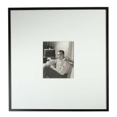 Vintage Double Weight Photograph of Gene Kelly in Custom Frame