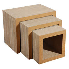 Frank Gehry Cardboard Nesting Tables for Vitra