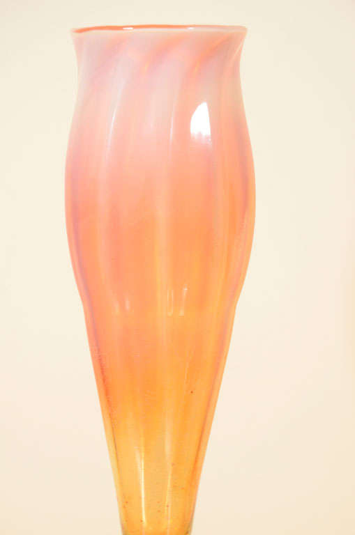 Tiffany Studios Floriform Vase In Excellent Condition For Sale In New York, NY