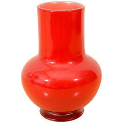 Tiffany Studios Samian Red Vase