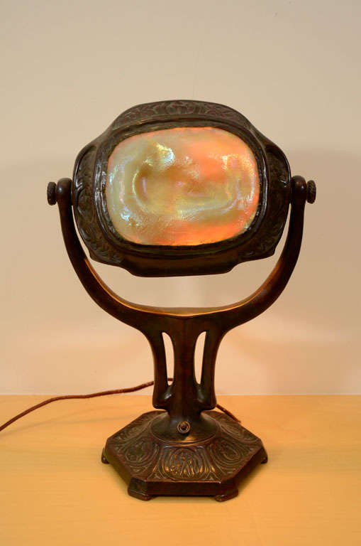 Tiffany Turtleback Zodiac Table Lamp 1