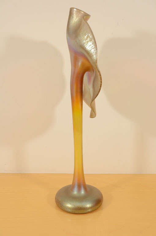 Tiffany Jack-In-The-Pulpit Vase For Sale 3
