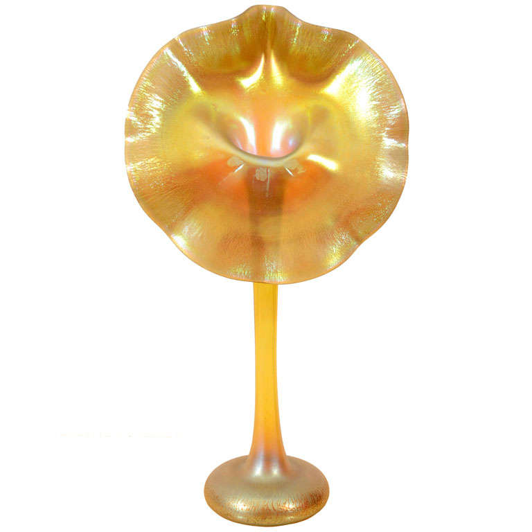 Tiffany Jack-In-The-Pulpit Vase For Sale