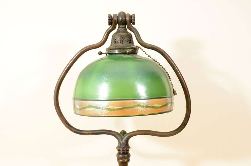 American Tiffany Studios Tel-El-Amarna Desk Lamp For Sale